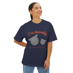 T-Shirt Scary Cat Head and Bat Design